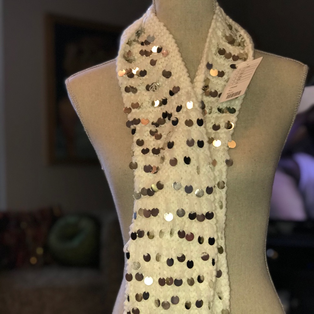 Urban outfitter metal spangled scarf